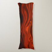 Vloeibare brand door Shirley Taylor Lichaamskussen (Voorkant Verticaal)