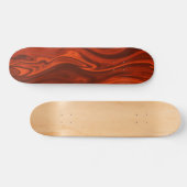Vloeibare brand door Shirley Taylor Skateboard (Horizontaal)