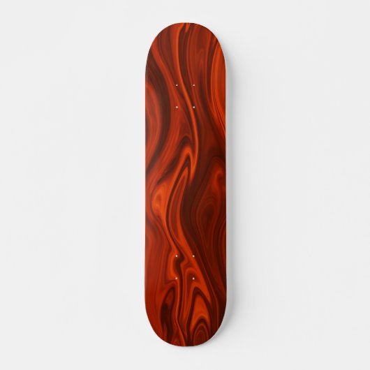 Vloeibare brand door Shirley Taylor Skateboard (Voorkant)