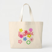 Vloeibare bridesmaïde producten grote tote bag (Voorkant)