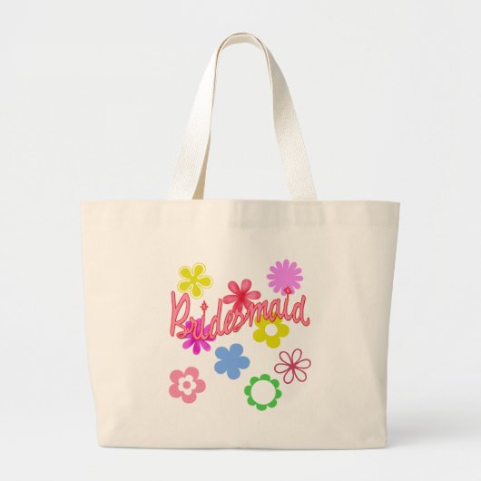 Vloeibare bridesmaïde producten grote tote bag (Voorkant)