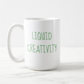 Vloeibare Creativiteit Koffie-Humor Mok (Links)