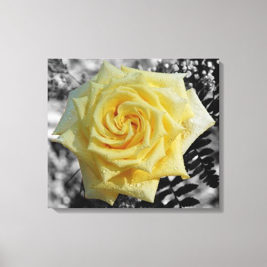 vloeibare diamanten canvas afdruk (Voorkant)