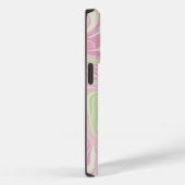 Vloeibare draai groen roze patroon Case-Mate iPhone case (Achterkant / Rechts)