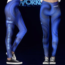 Vloeibare Draaikolk Holografische Neon Fitness 202
