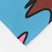 Vloeibare Drip Kleurrijke Groovy Stripe Trippy Pat Fleece Deken (Hoek)