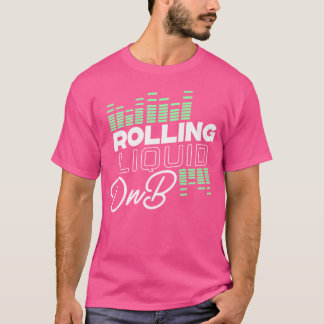 Vloeibare drum en bas dubstep DNB T-shirt