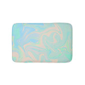 Vloeibare faux holografische israëlische textuur badmat (Voorkant)