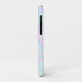 Vloeibare faux holographic Texture Case-Mate iPhone Case (Achterkant/links)