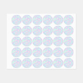 Vloeibare faux holographic Texture Labels (Vel)