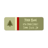 Vloeibare feestdag etiket (Voorkant)