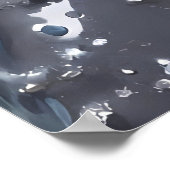 Vloeibare Futurisme Poster (Hoek)
