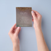 vloeibare glitters flyer (Hand)