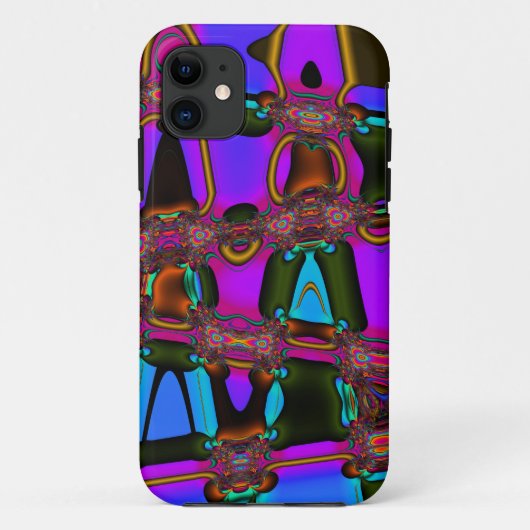 vloeibare golven Case-Mate iPhone case (Achterkant)