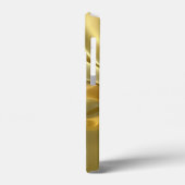 Vloeibare Gouden Digitale Print Case-Mate iPhone Case (Achterkant / Links)