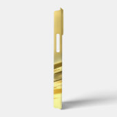 Vloeibare Gouden Digitale Print Case-Mate iPhone Case (Achterkant / Rechts)