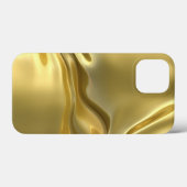 Vloeibare Gouden Digitale Print Case-Mate iPhone Case (Achterkant (horizontaal))