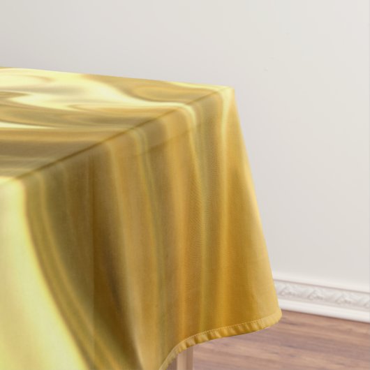 Vloeibare Gouden Digitale Print Tafelkleed (Voorbeeld)