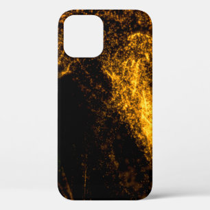 Vloeibare gouden kleurdeeltjes die prachtig strome Case-Mate iPhone case