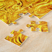 vloeibare gouden legpuzzel (Zijkant)