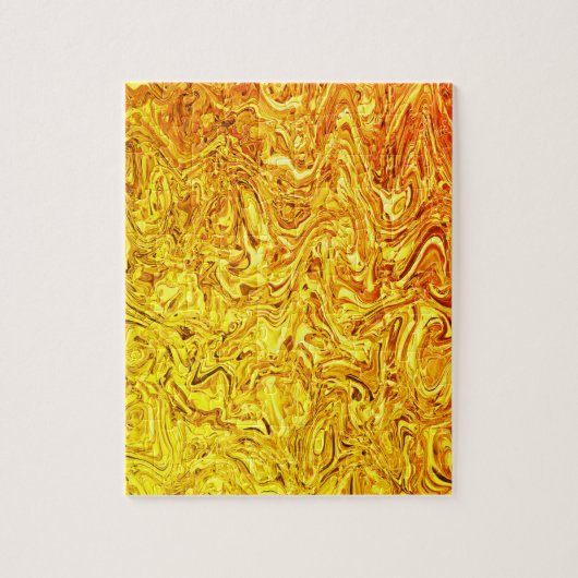 vloeibare gouden legpuzzel (Verticaal)