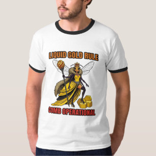 Vloeibare Gouden Regel Kam Operationeel T-shirt