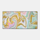 vloeibare goudpastel bureaumat (Voorkant)