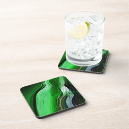 Vloeibare gras bier onderzetter