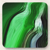 Vloeibare gras bier onderzetter (Voorkant)