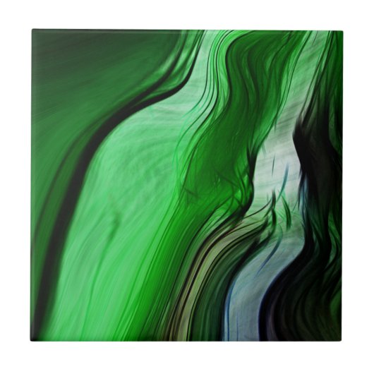 Vloeibare gras tegeltje (Voorkant)