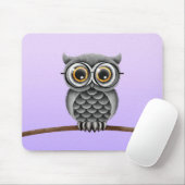 Vloeibare grijze kieuwen met bril, Paars Muismat (Met muis)