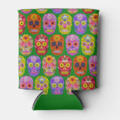 Vloeibare hemels Naadloos patroon 2018 Blikjeskoeler (Voorkant)