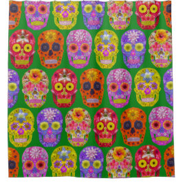 Vloeibare hemels Naadloos patroon 2018 Douchegordijn