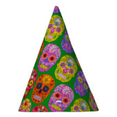 Vloeibare hemels Naadloos patroon 2018 Feesthoedjes (Rechts)