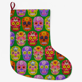 Vloeibare hemels Naadloos patroon 2018 Grote Kerstsok