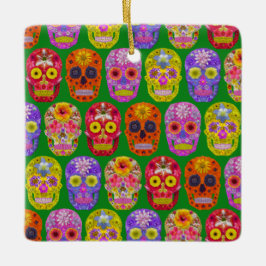 Vloeibare hemels Naadloos patroon 2018 Keramisch Ornament