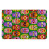 Vloeibare hemels Naadloos patroon 2018 Magneet (Horizontaal)