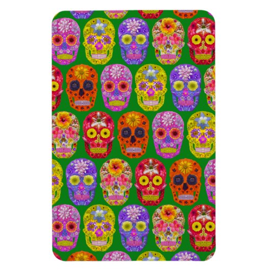 Vloeibare hemels Naadloos patroon 2018 Magneet (Verticaal)