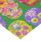 Vloeibare hemels Naadloos patroon 2018 Tafelkleed (Gekanteld)