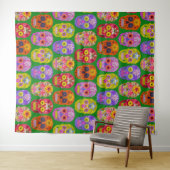 Vloeibare hemels Naadloos patroon 2018 Wandkleed (In Situ (horizontaal))