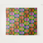 Vloeibare hemels Naadloos patroon 2018 Wandkleed (Voorkant (horizontaal))