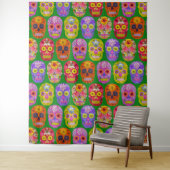 Vloeibare hemels Naadloos patroon 2018 Wandkleed (In situ)