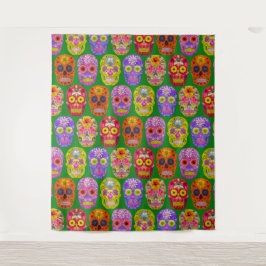 Vloeibare hemels Naadloos patroon 2018 Wandkleed