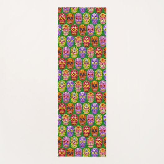 Vloeibare hemels Naadloos patroon 2018 Yogamat (Voorkant)