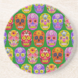 Vloeibare hemels Naadloos patroon 2018 Zandsteen Onderzetter