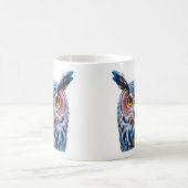 Vloeibare inkt uil heldere veren koffiemok (Center)