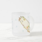 Vloeibare katten (Calico) Matglas Koffiemok (Voorkant rechts)