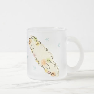 Vloeibare katten (Calico) Matglas Koffiemok