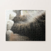 Vloeibare kattenpoten legpuzzel (Horizontaal)