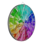 Vloeibare kleur dartbord (Voorkant Links)